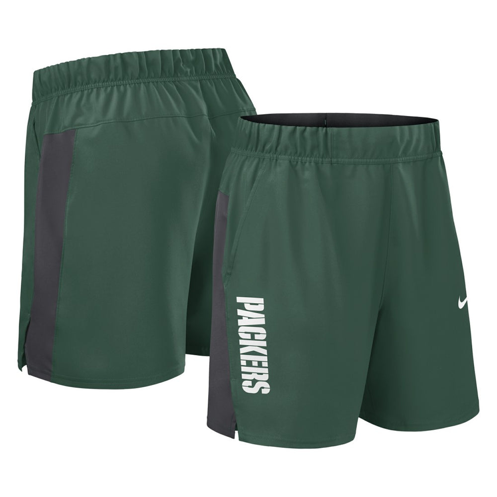Green Bay Packers Woven Victory Dri-FIT Shorts Green - Nike