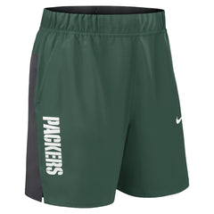 Green Bay Packers Woven Victory Dri-FIT Shorts Green - Nike