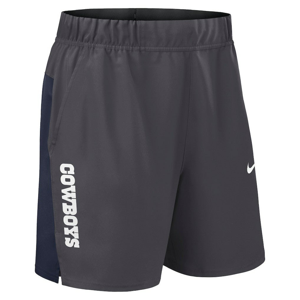 Dallas Cowboys Woven Victory Dri-FIT Shorts Gray - Nike