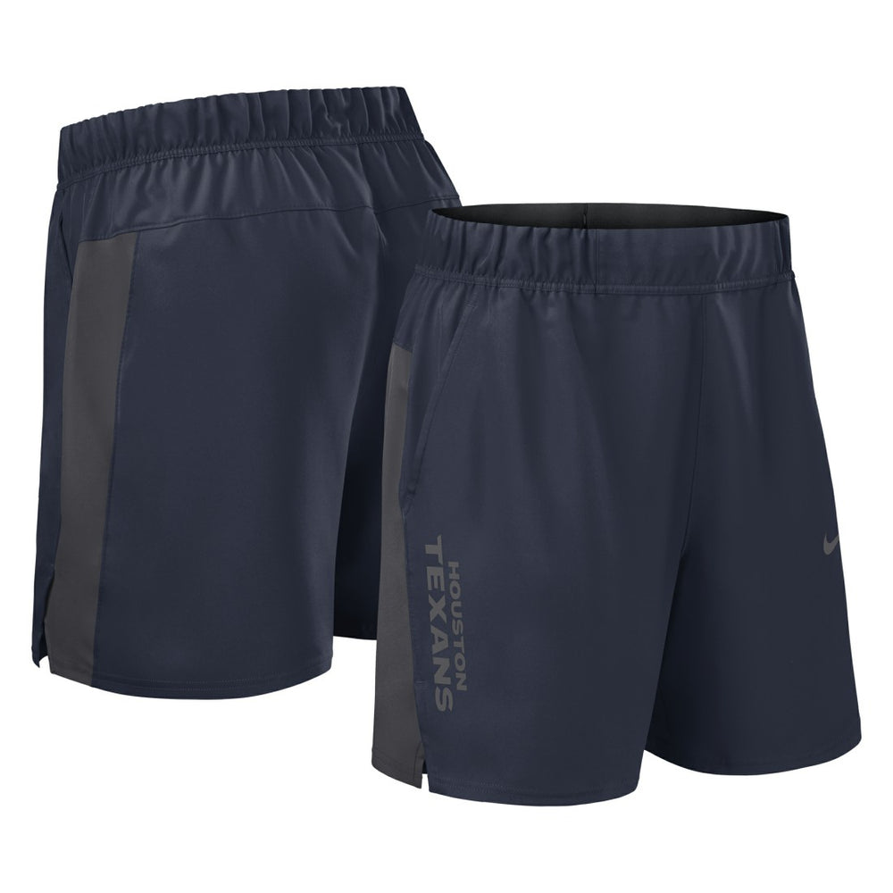 Houston Texans Woven Victory Dri-FIT Shorts Navy - Nike