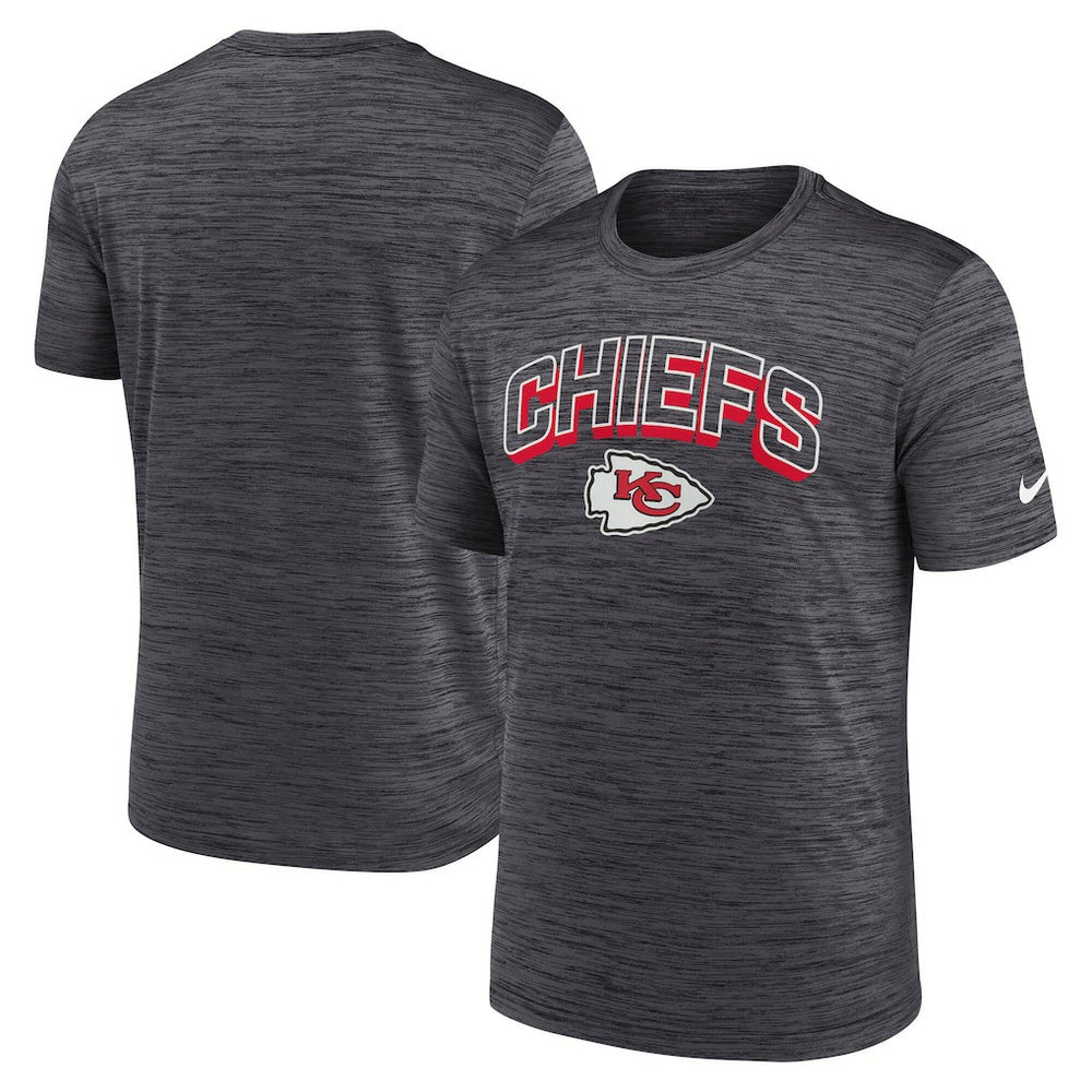 Kansas City Chiefs Primetime Velocity Dri-FIT T-Shirt Charcoal - Nike
