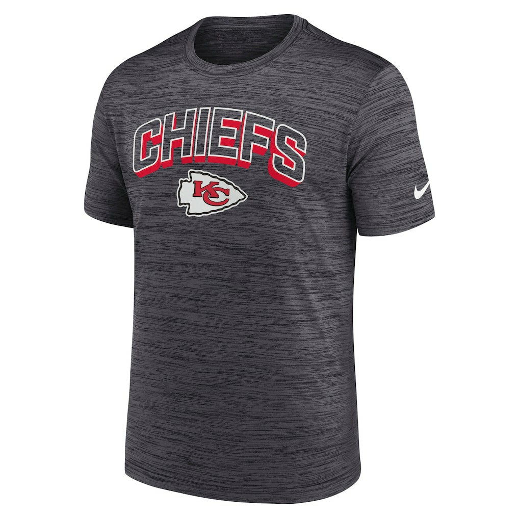 Kansas City Chiefs Primetime Velocity Dri-FIT T-Shirt Charcoal - Nike