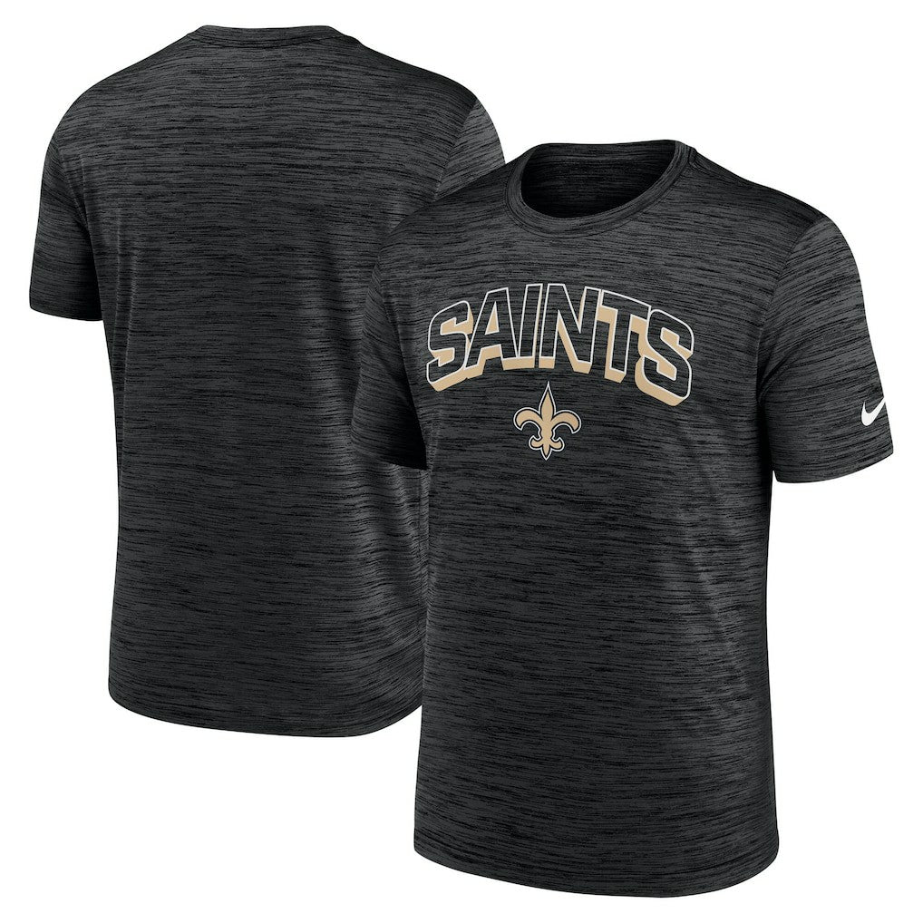 New Orleans Saints Primetime Velocity Dri-FIT T-Shirt Black - Nike
