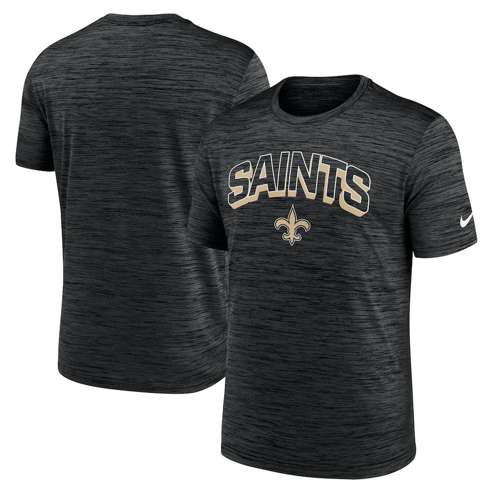 New Orleans Saints Primetime Velocity Dri-FIT T-Shirt Black - Nike