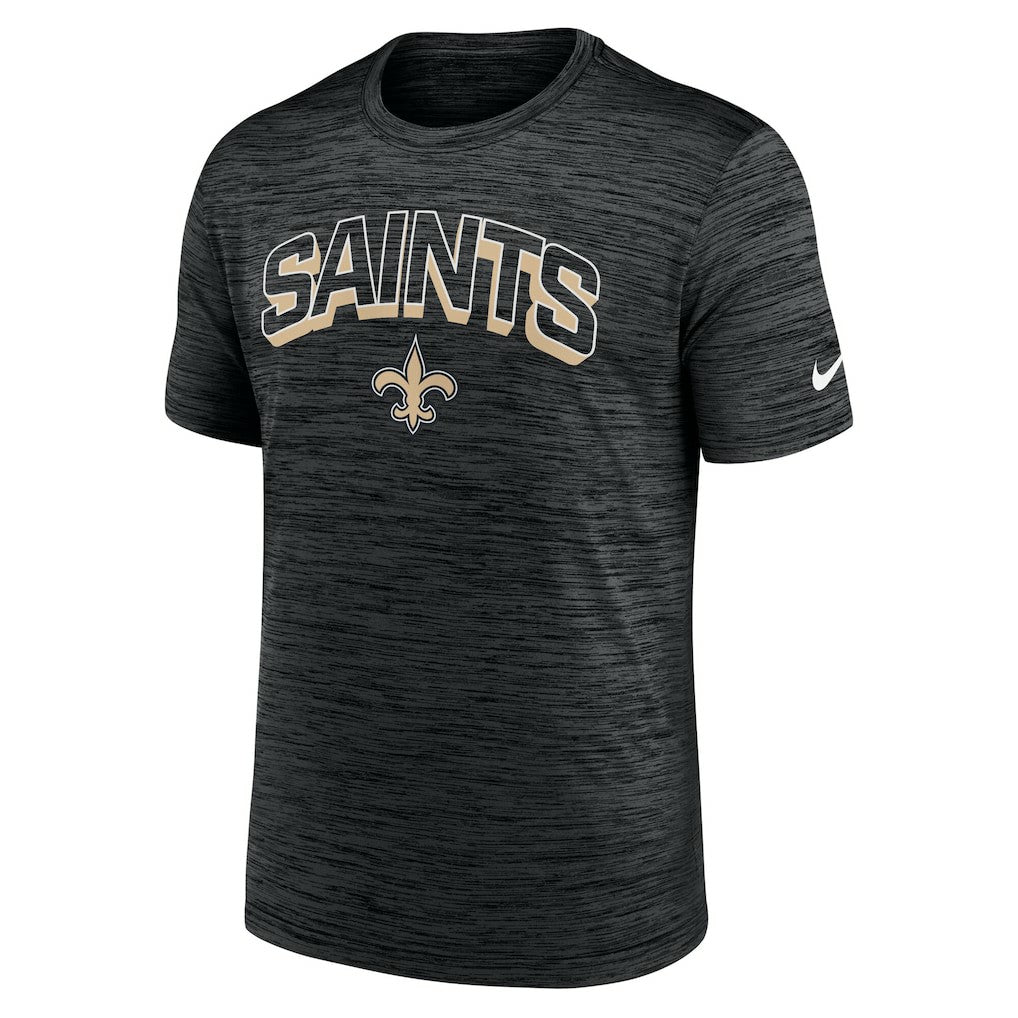 New Orleans Saints Primetime Velocity Dri-FIT T-Shirt Black - Nike