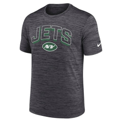 New York Jets Primetime Velocity Dri-FIT T-Shirt Charcoal - Nike