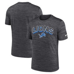 Detroit Lions Primetime Velocity Dri-FIT T-Shirt Charcoal - Nike