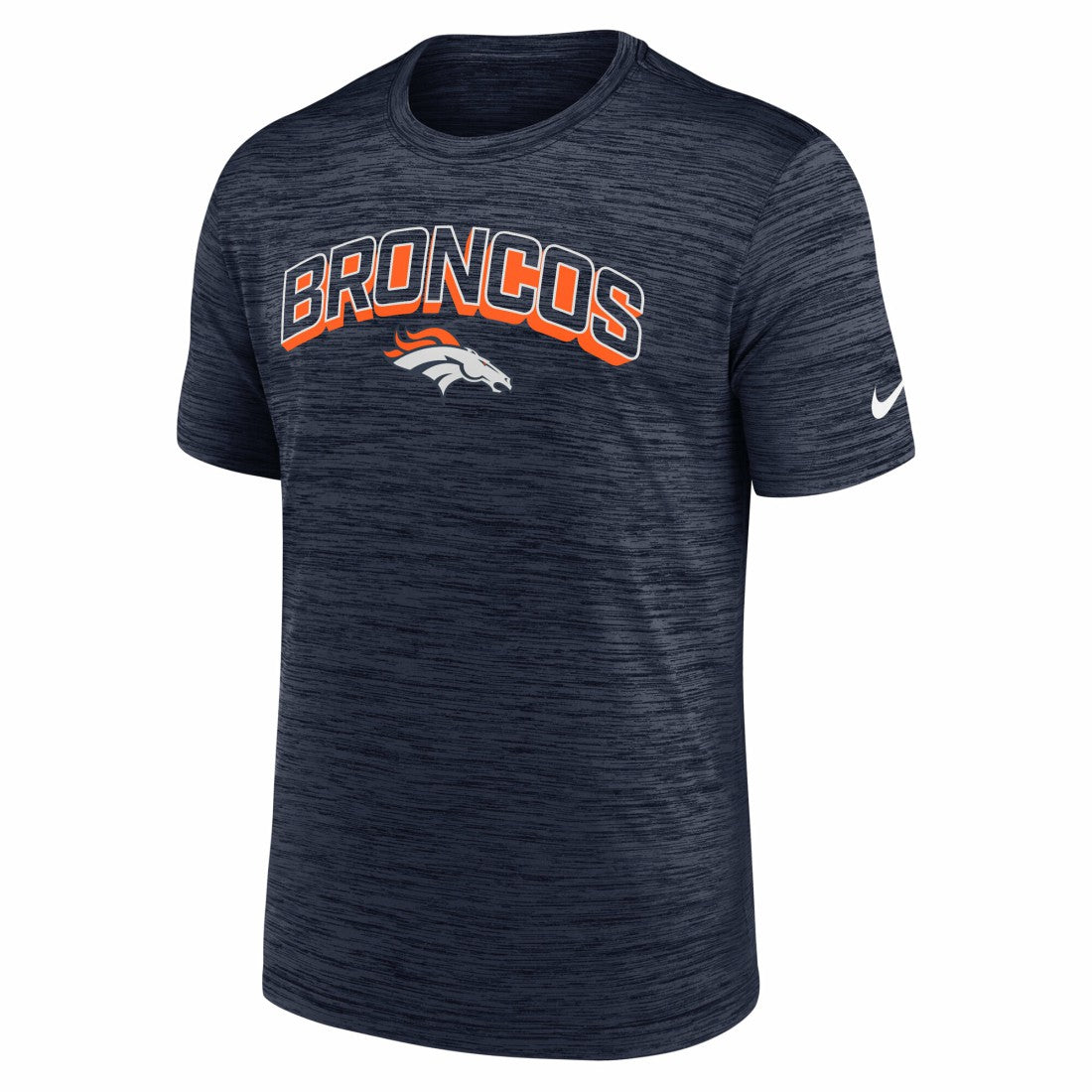 Denver Broncos Primetime Velocity Dri-FIT T-Shirt Navy - Nike