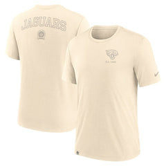 Jacksonville Jaguars Glory Tri-Blend T-Shirt Cream - Nike
