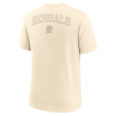 Cincinnati Bengals Glory Tri-Blend T-Shirt Cream - Nike