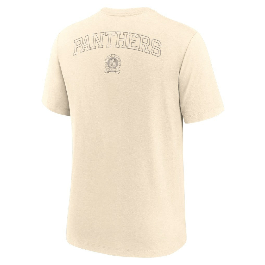 Carolina Panthers Glory Tri-Blend T-Shirt Cream - Nike