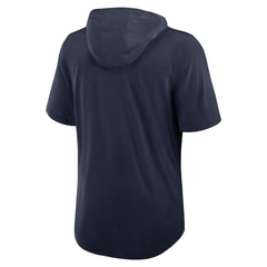Dallas Cowboys Lockup Tri-Blend Hoodie T-Shirt Navy - Nike