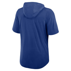 New York Giants Lockup Tri-Blend Hoodie T-Shirt Royal - Nike
