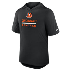 Cincinnati Bengals Lockup Tri-Blend Hoodie T-Shirt Black - Nike