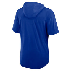 Buffalo Bills Lockup Tri-Blend Hoodie T-Shirt Royal - Nike