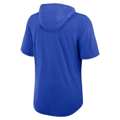 Los Angeles Rams Lockup Tri-Blend Hoodie T-Shirt Royal - Nike