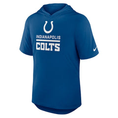 Indianapolis Colts Lockup Tri-Blend Hoodie T-Shirt Royal - Nike