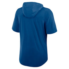 Indianapolis Colts Lockup Tri-Blend Hoodie T-Shirt Royal - Nike
