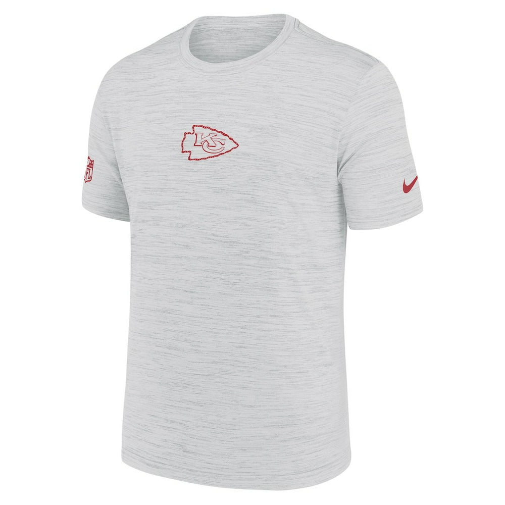 Kansas City Chiefs Sideline Velocity Dri-FIT T-Shirt - Ash - Nike