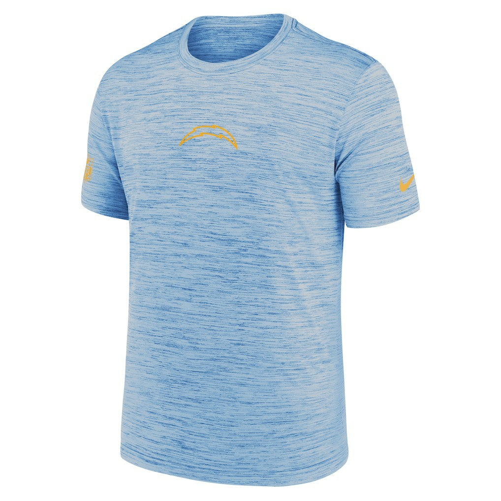 Los Angeles Chargers Sideline Velocity Dri-FIT T-Shirt - Powder Blue - Nike