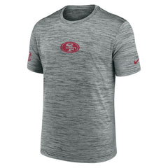 San Francisco 49ers Sideline Velocity Dri-FIT T-Shirt - Gray - Nike