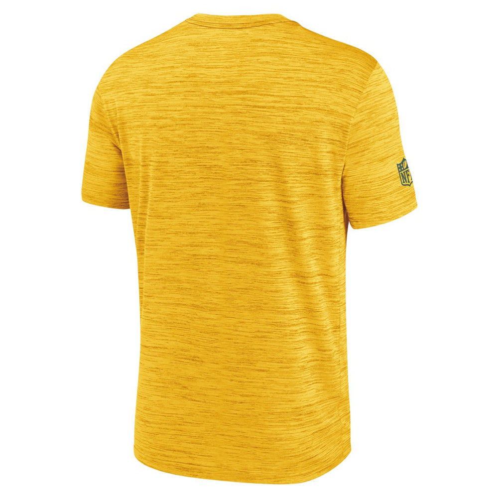 Green Bay Packers Sideline Velocity Dri-FIT T-Shirt - Gold - Nike