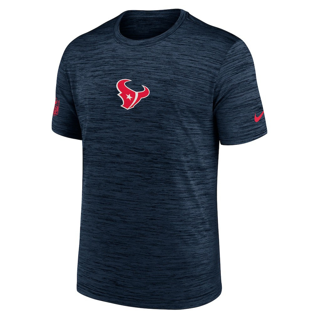 Houston Texans Sideline Velocity Dri-FIT T-Shirt - Navy - Nike