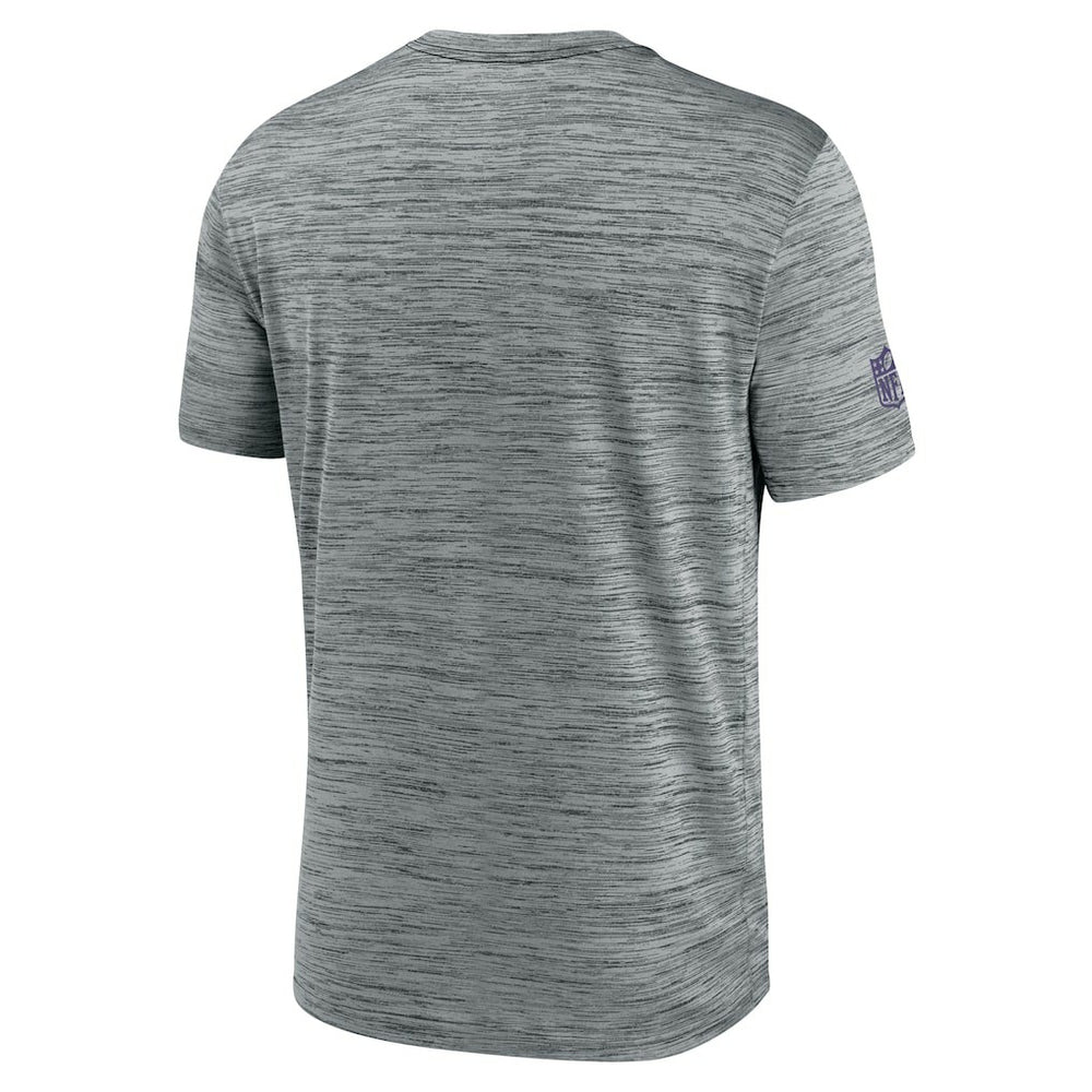 Baltimore Ravens Sideline Velocity Dri-FIT T-Shirt - Gray - Nike