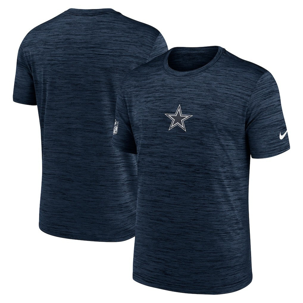 Dallas Cowboys Sideline Velocity Dri-FIT T-Shirt - Navy - Nike