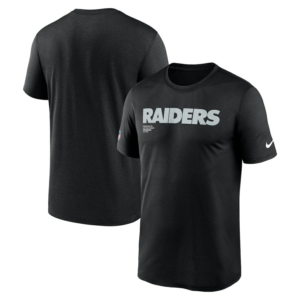Las Vegas Raiders Sideline Legend Dri-FIT T-Shirt Black - Nike