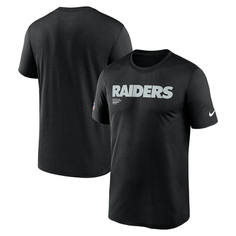 Las Vegas Raiders Sideline Legend Dri-FIT T-Shirt Black - Nike