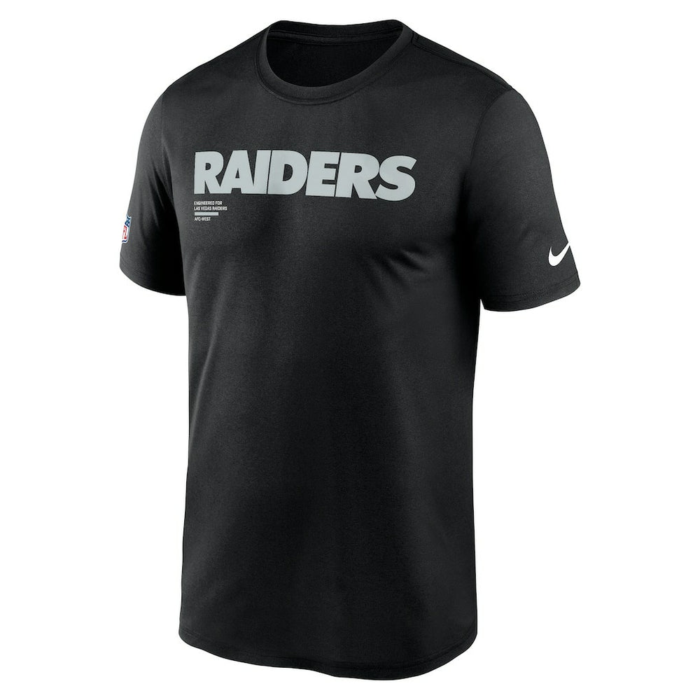 Las Vegas Raiders Sideline Legend Dri-FIT T-Shirt Black - Nike