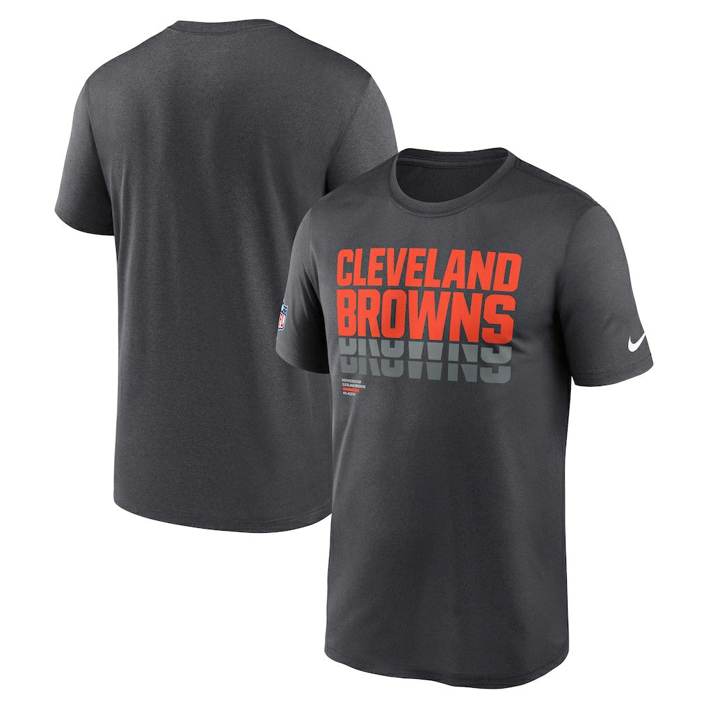 Cleveland Browns Sideline Legend Dri-FIT T-Shirt Charcoal - Nike