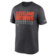 Cleveland Browns Sideline Legend Dri-FIT T-Shirt Charcoal - Nike