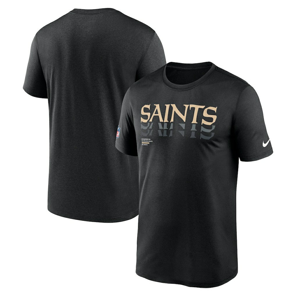 New Orleans Saints Sideline Legend Dri-FIT T-Shirt Black - Nike