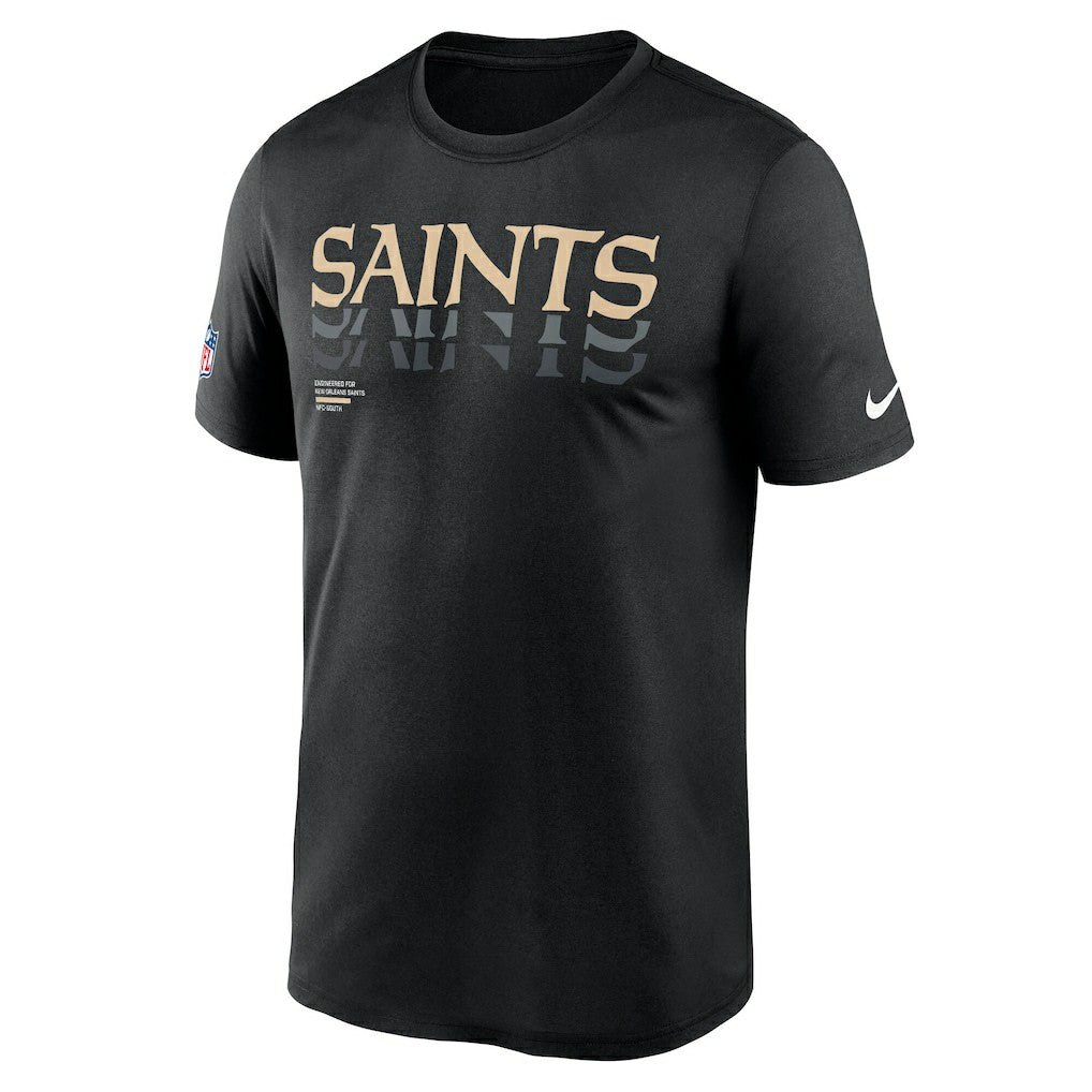 New Orleans Saints Sideline Legend Dri-FIT T-Shirt Black - Nike