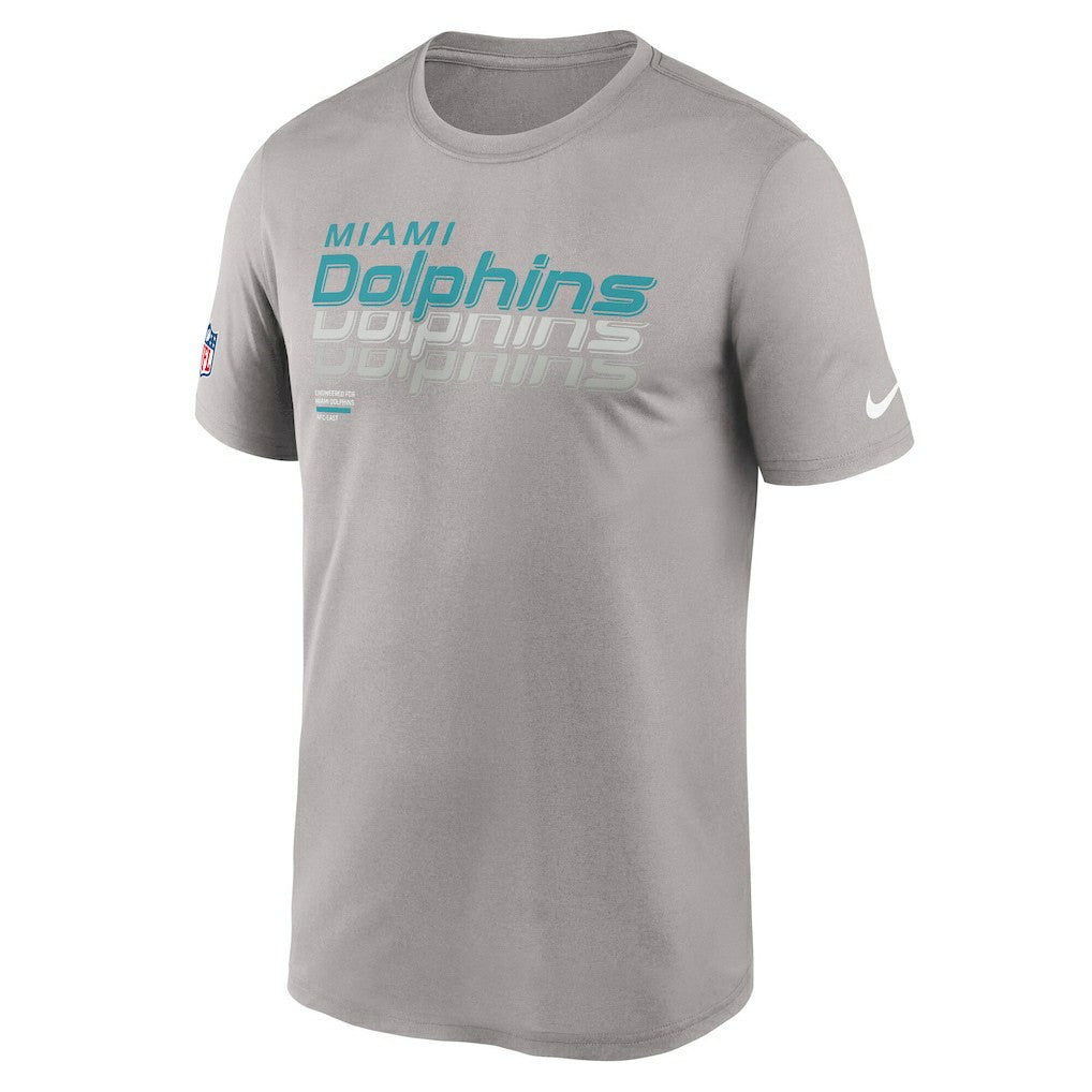 Miami Dolphins Sideline Legend Dri-FIT T-Shirt Gray - Nike