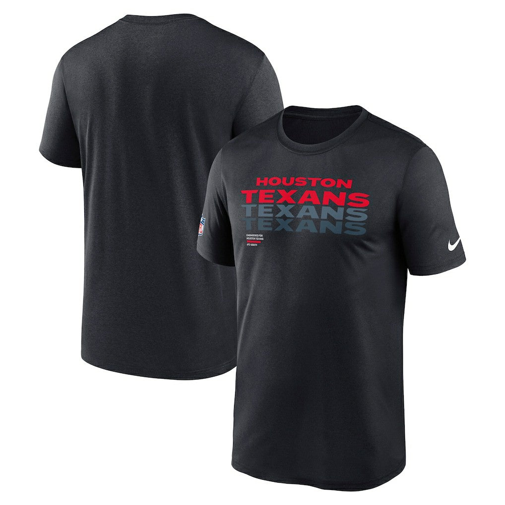 Houston Texans Sideline Legend Dri-FIT T-Shirt Navy - Nike