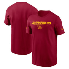 Washington Commanders Sideline Dri-FIT T-Shirt Burgundy - Nike
