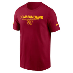 Washington Commanders Sideline Dri-FIT T-Shirt Burgundy - Nike
