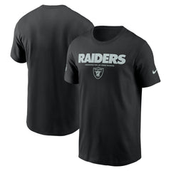 Las Vegas Raiders Sideline Dri-FIT T-Shirt Black - Nike