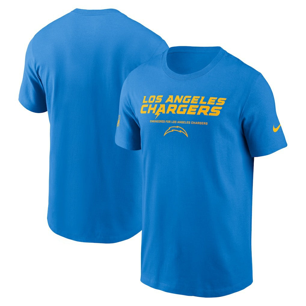 Los Angeles Chargers Sideline Dri-FIT T-Shirt Powder Blue - Nike