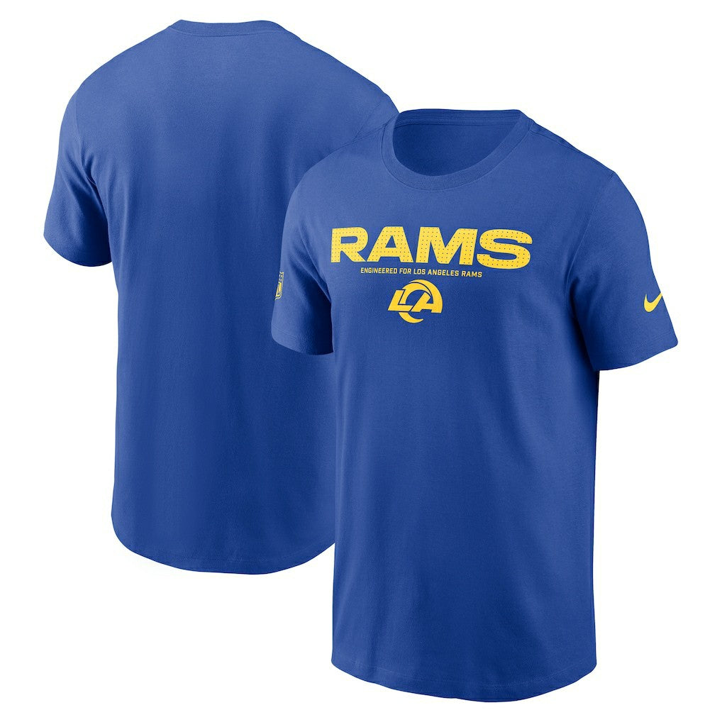 Los Angeles Rams Sideline Dri-FIT T-Shirt Royal - Nike