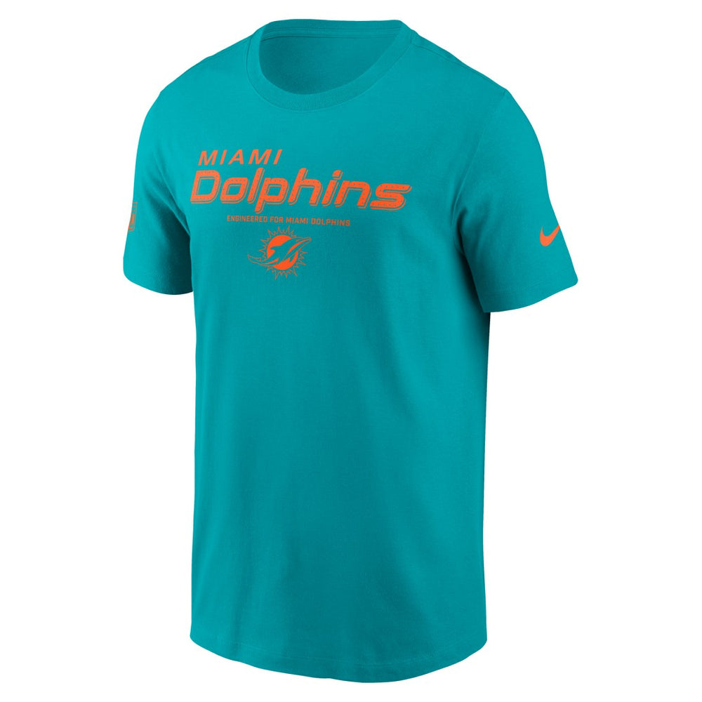 Miami Dolphins Sideline Dri-FIT T-Shirt Aqua - Nike