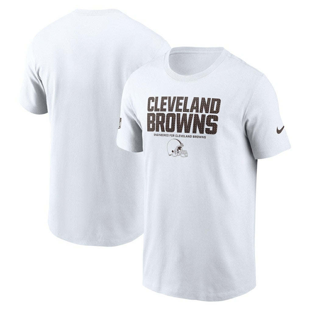 Cleveland Browns Sideline Dri-FIT T-Shirt White - Nike