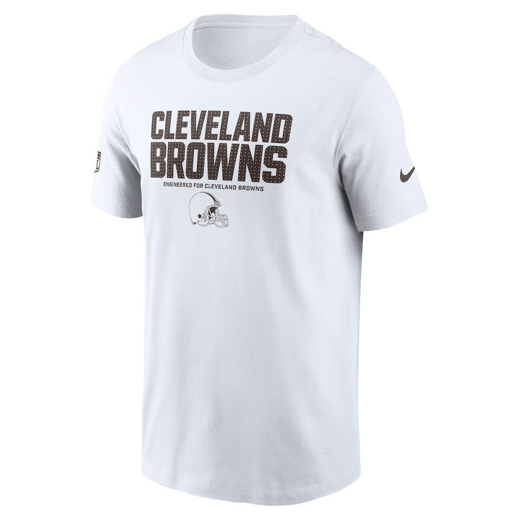 Cleveland Browns Sideline Dri-FIT T-Shirt White - Nike