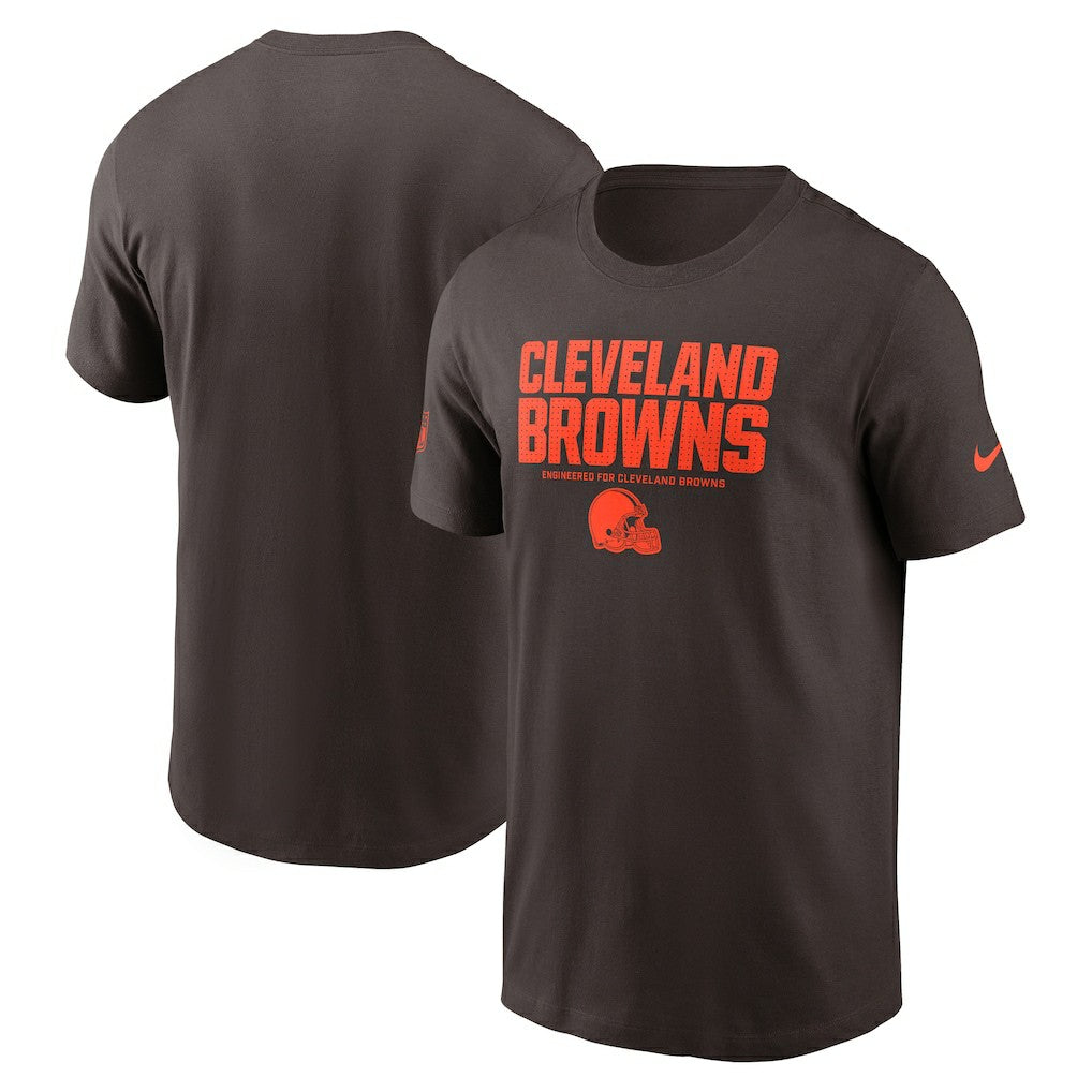 Cleveland Browns Sideline Dri-FIT T-Shirt Brown - Nike