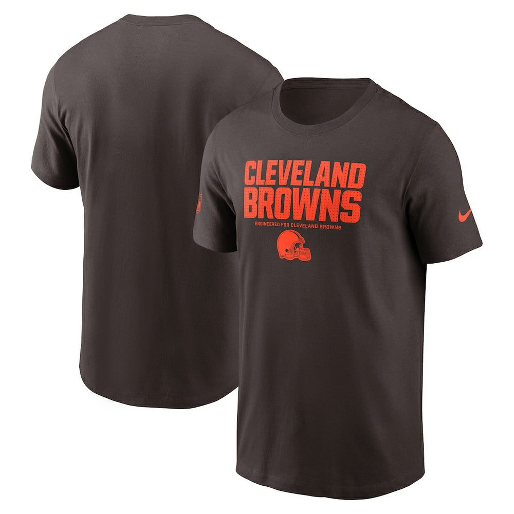 Cleveland Browns Sideline Dri-FIT T-Shirt Brown - Nike