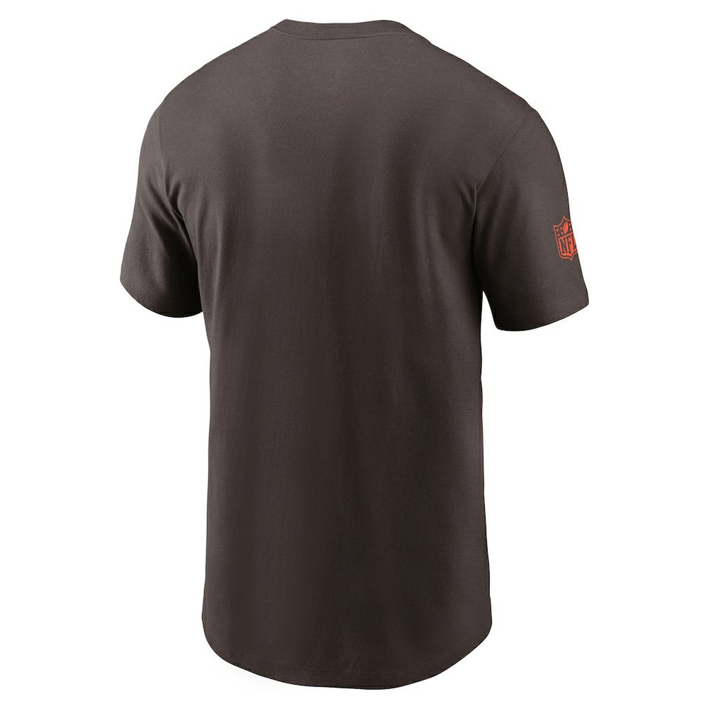 Cleveland Browns Sideline Dri-FIT T-Shirt Brown - Nike