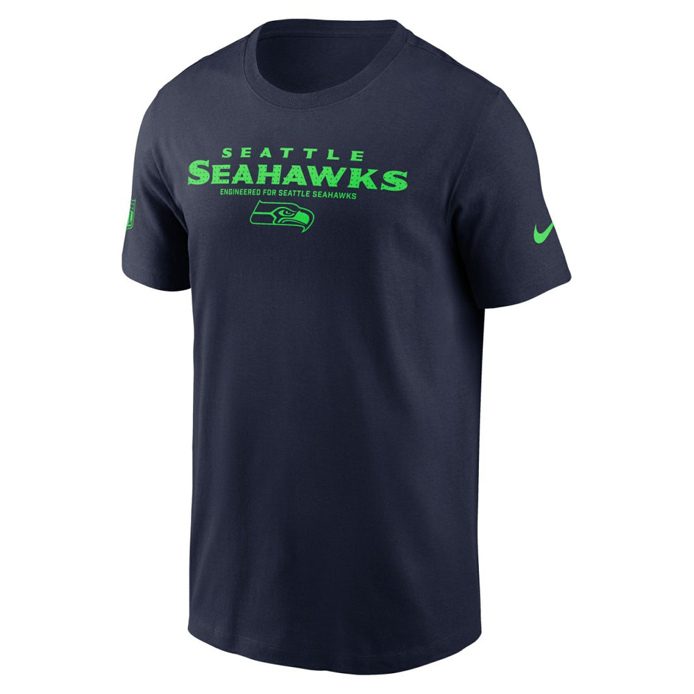 Seattle Seahawks Sideline Dri-FIT T-Shirt College Navy - Nike